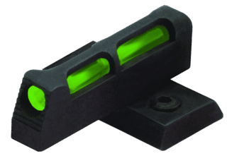 HiViz LiteWave Front Sight For Ruger SR22 features a steel body with interchangeable LitePipes